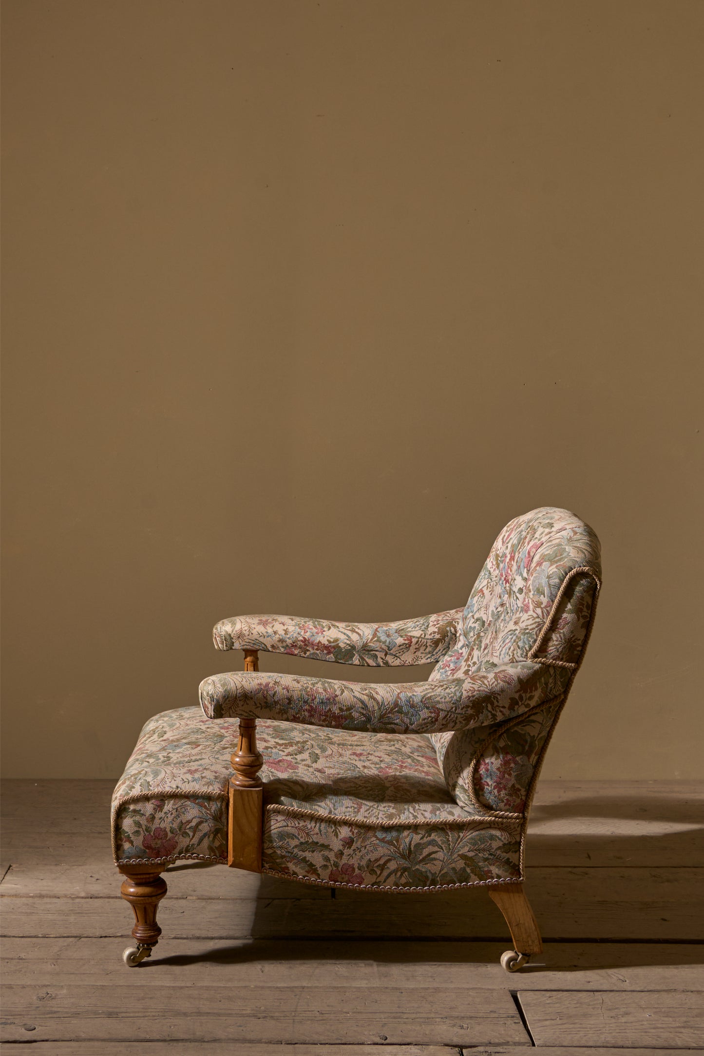 19th century Scottish Country house open armchair