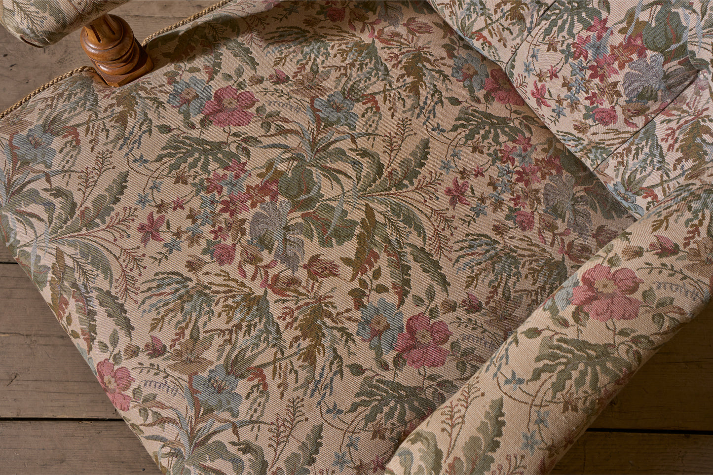 19th century Scottish Country house open armchair