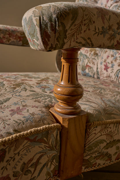 19th century Scottish Country house open armchair