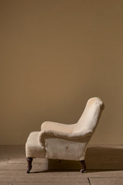 Elegant 19th century Bridgewater style English armchair - TallBoy Interiors
