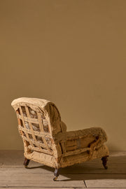 Large proportioned 19th century Grafton style armchair