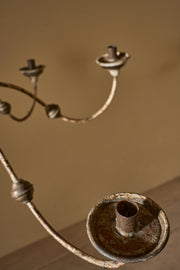 19th century pricket Candle chandelier