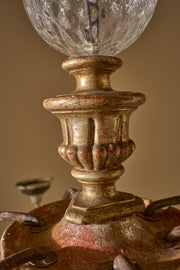 19th century pricket Candle chandelier