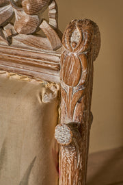 19th century Faux Bois side chair