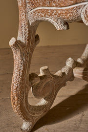 19th century Faux Bois side chair