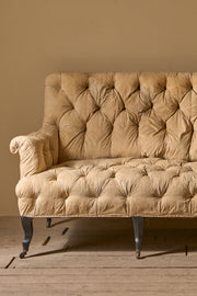 2.1m Napoleon III Buttoned back and seat sofa