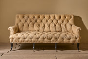 2.1m Napoleon III Buttoned back and seat sofa