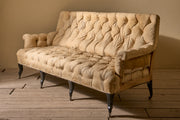 2.1m Napoleon III Buttoned back and seat sofa