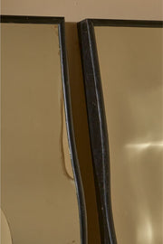 Pair of early 20th century original Fairground fun house mirrors