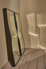 Pair of early 20th century original Fairground fun house mirrors