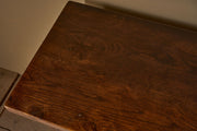 Mid 20th century Solid oak Brutalist Spanish sideboard