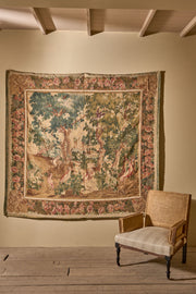 Large 19th century hanging tapestry
