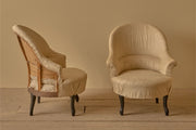 Pair of Neatly proportioned Napoleon III tub chairs