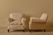 Pair of 1920's French club chairs