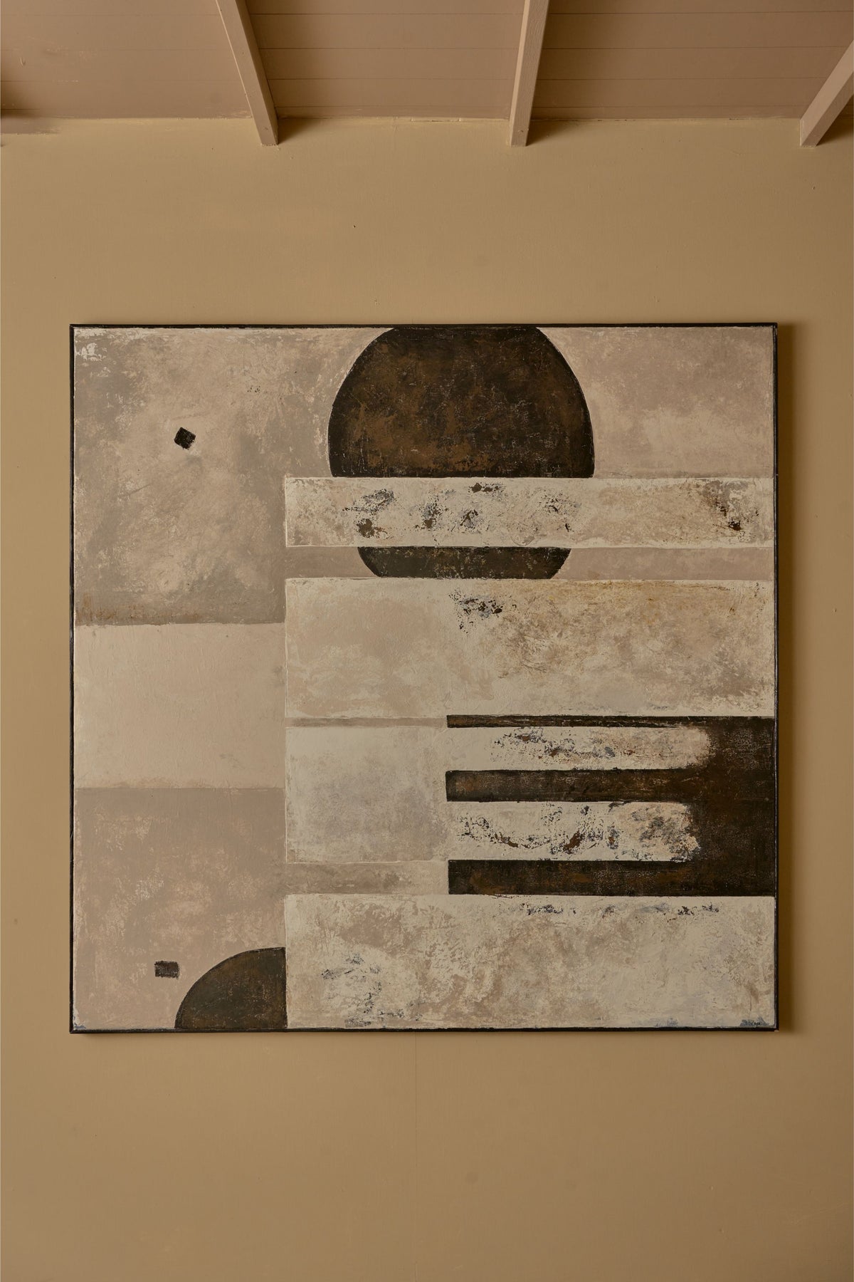 XL Abstract painting acrylic on canvas by Sylvia Ortega - 008