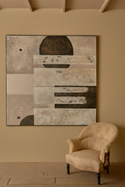 XL Abstract painting acrylic on canvas by Sylvia Ortega - 008