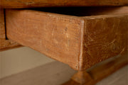 18th century Solid chestnut dining table