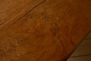 18th century Solid chestnut dining table