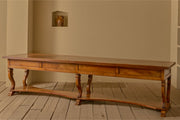 3.3m 19th century Walnut Italian drapers table