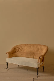Napoleon III Curved back French sofa
