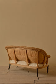 Napoleon III Curved back French sofa