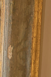 18th Century Italian faux marble painted framed mirror - No1
