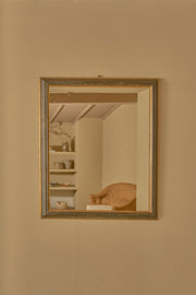 18th Century Italian faux marble painted mirror - No2