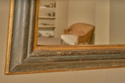 18th Century Italian faux marble painted mirror - No2