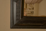 Large 19th century Italian Ebonised mirror - No5