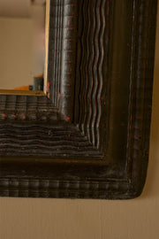Large 19th century Italian Ebonised mirror - No5