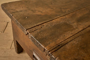 18th century French walnut coffee table