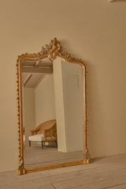 Very large 19th century gilt overmantel mirror