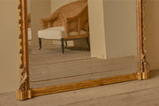 Very large 19th century gilt overmantel mirror