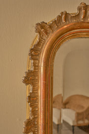 Very large 19th century gilt overmantel mirror