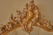 Very large 19th century gilt overmantel mirror