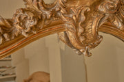 Very large 19th century gilt overmantel mirror
