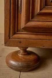18th century Dutch oak two door cupboard