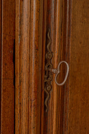 18th century Dutch oak two door cupboard