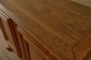 18th century Dutch oak two door cupboard