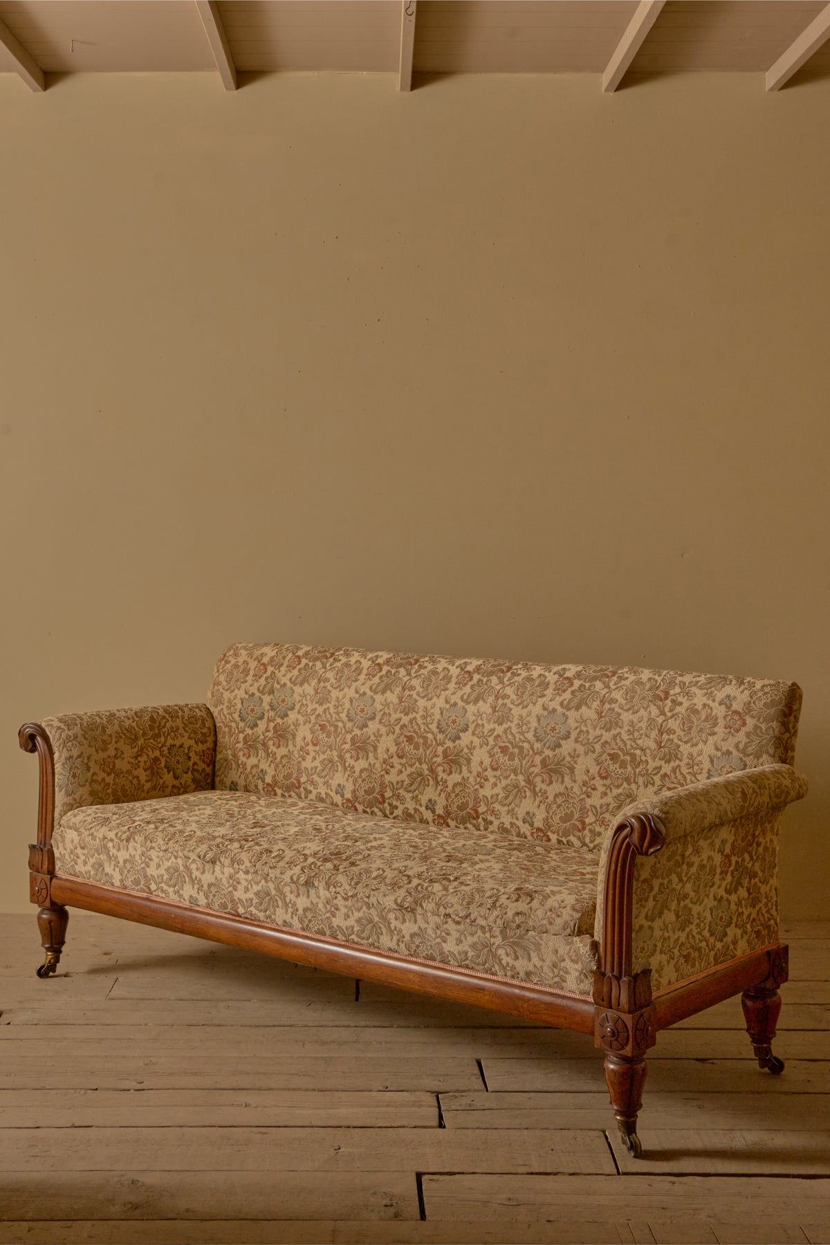 William IV Rosewood framed sofa