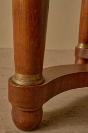 19th century French empire grey marble Gueridon table