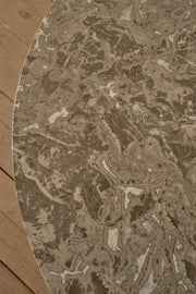 19th century French empire grey marble Gueridon table
