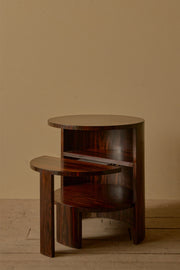 Art Deco Macassar ebony drinks table