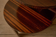 Art Deco Macassar ebony drinks table