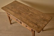 18th Century French oak country table
