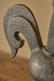Mid 20th century brutalist table lamp by Jean Touret for Ateliers Marolles