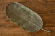 Mid 20th century verdigris copper, leaf tray