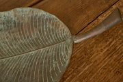 Mid 20th century verdigris copper, leaf tray