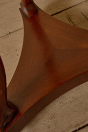Early 20th century Mahogany and black marble Gueridon table