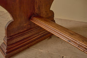 18th century Italian walnut console table